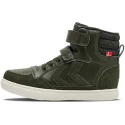 hummel Stadil High Winter Sneaker gefüttert Kinder 6297 - forest night 32