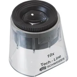 SCHWEIZER Standlupe Tech-Line Vergr. 10x Fix Linsen-D.30mm - 9410