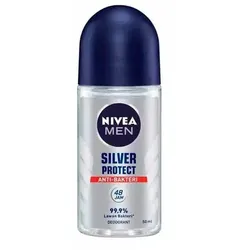 Nivea Desodorante Roll On 50ml Men Silver Protect