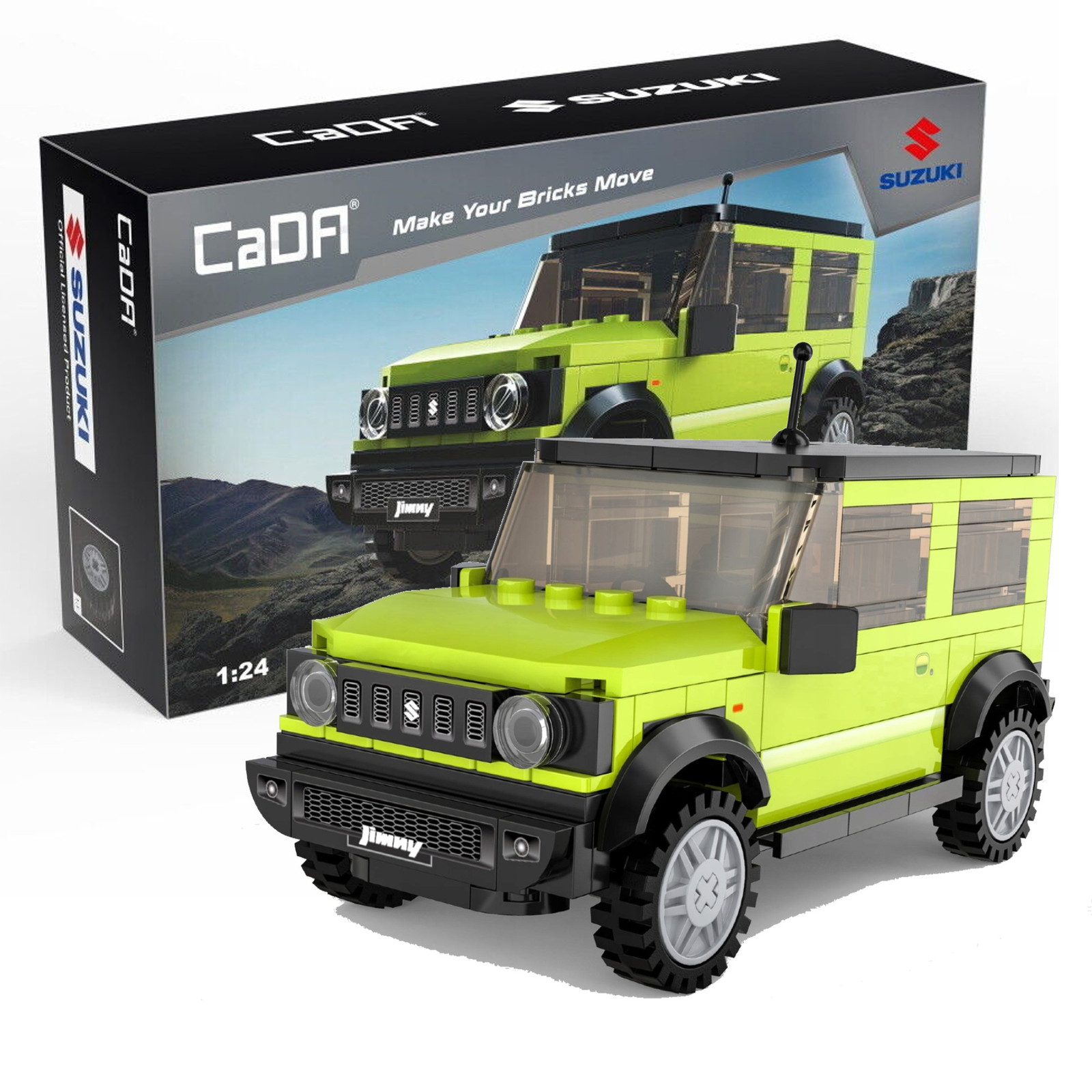 CaDA blokken voor Suzuki Jimny type C55023W