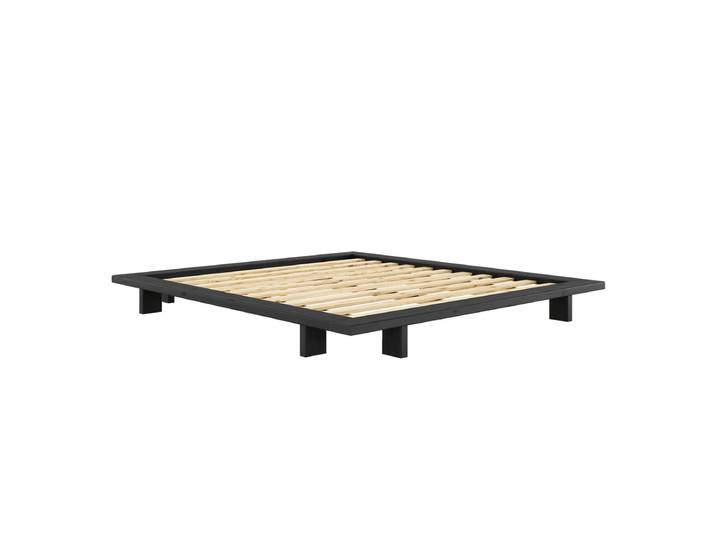 Karup - Japan Bett 180 x 200 cm, Kiefer black night
