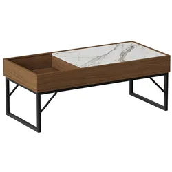 Vicco, Couchtisch + Beistelltisch, Lunero (50 x 105 x 40 cm)
