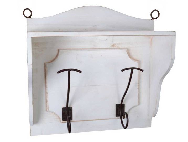MiaMöbel Mexico Kleiderhalter 50cm Massivholz Pinie Landhaus Mexiko Möbel Mexikanisch