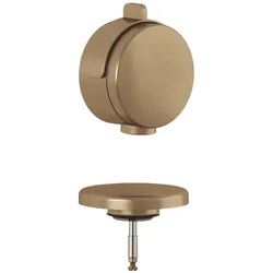 KLUDI ROTEXA MULTI Ein-, Ab- und Überlaufgarnitur Feinbau-Set Brushed Bronze 71826N1-00