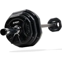 Matchu Sports Aerobic Langhantel Set 20 kg - Schwarz