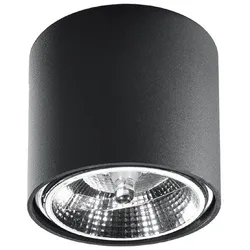 Sollux SL.0697 Deckenleuchte TIUBE schwarz