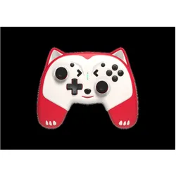 Freaks and Geeks Joypad Wireless Animal Gaming Nintendo Switch F&G (Switch), Gaming Controller, Weiss, Rot