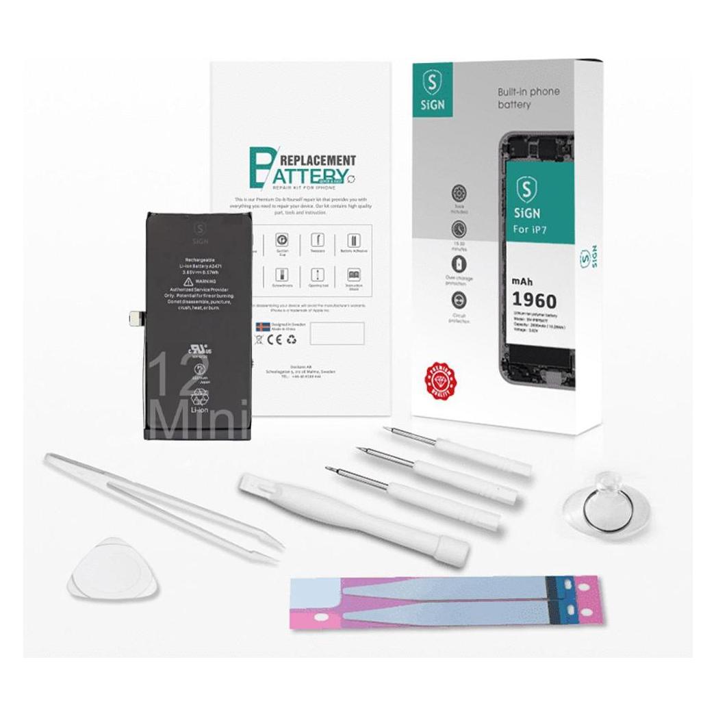 SIGN Complete Battery Replacement Kit - iPhone 12 Mini (SN-IP12MBATT)