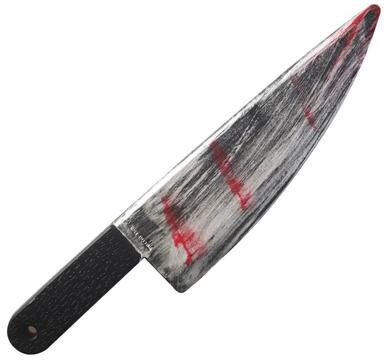 Uplift Treasures Halloween Bloody Plastic Knife Prank Prop bloody Knife