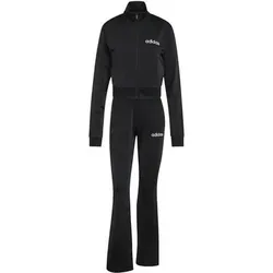 ADIDAS Damen Sportanzug Glam, Größe L in Schwarz Schwarz