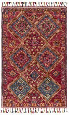 SAFAVIEH Handmade Aspen Valene Boho Wool Tassel Rug
