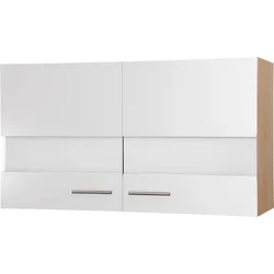 Küchenoberschrank Merle Weiß/Eichefarben