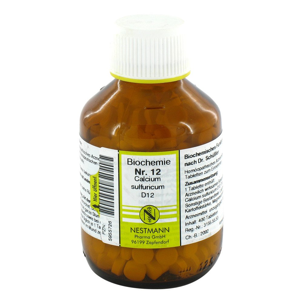NESTMANN Pharma GmbH Biochemie 12 Calcium sulfuricum D12 Tabletten 05955726