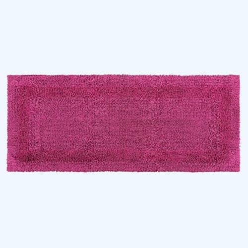 Homescapes luxe badmat 100% katoen, framboos, 40 x 100 cm