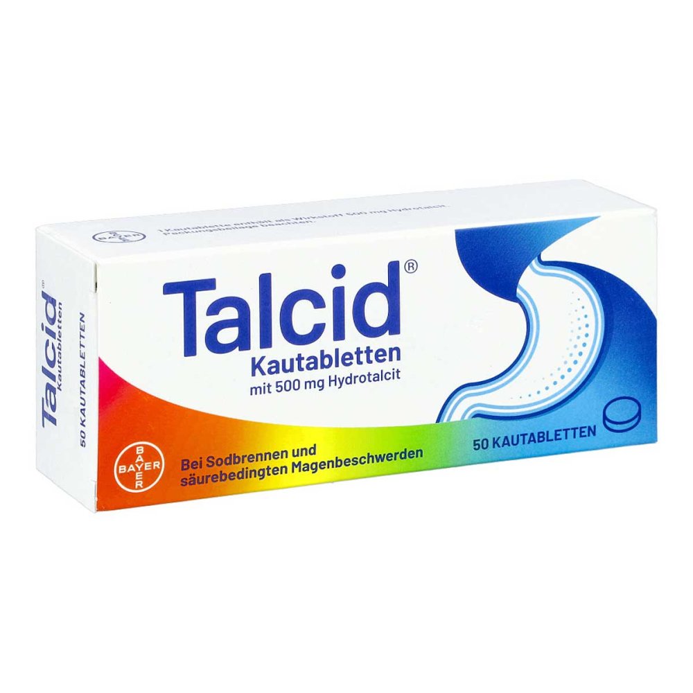 Bayer Vital GmbH Talcid Kautabletten 02530498