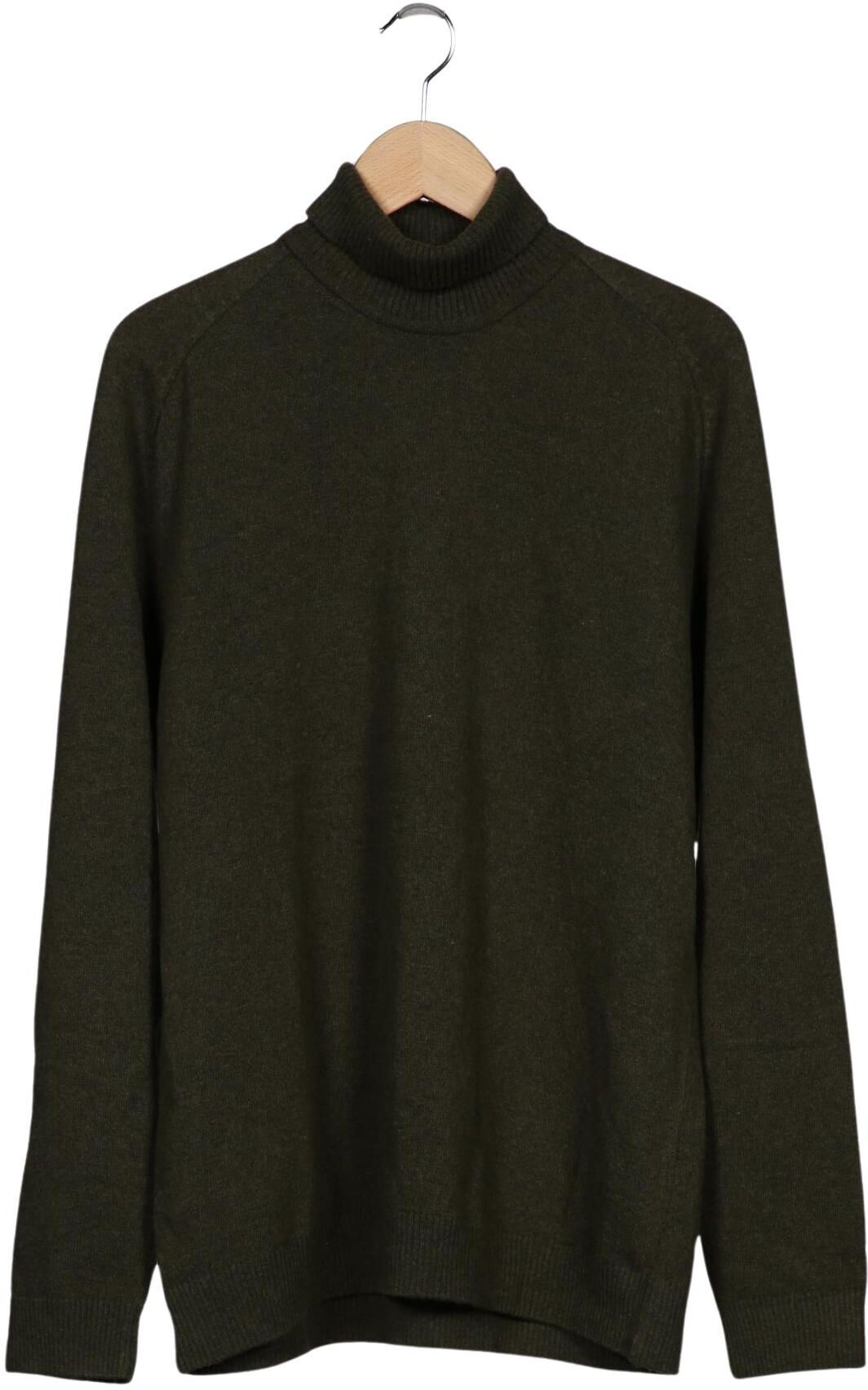 Knowledge Cotton Apparel Herren Pullover, Grün, Gr. XL, Wolle - Second Hand