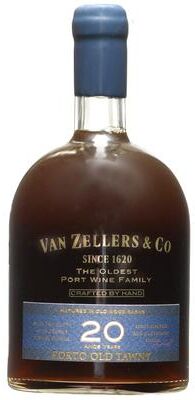 """Van Zellers & Co""" """Van Zellers & Co VZ 20 Years Old Tawny Port Dessert Wine - Portugal"""
