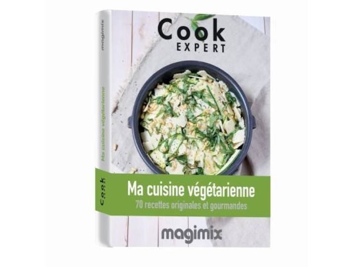 Magimix - Livre De Cuisine Ma Cuisine Végétarienne Cook Expert