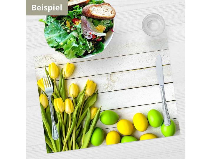 Tischset Bunte Ostereier III 12er-Set 44 x 32cm Multicolor