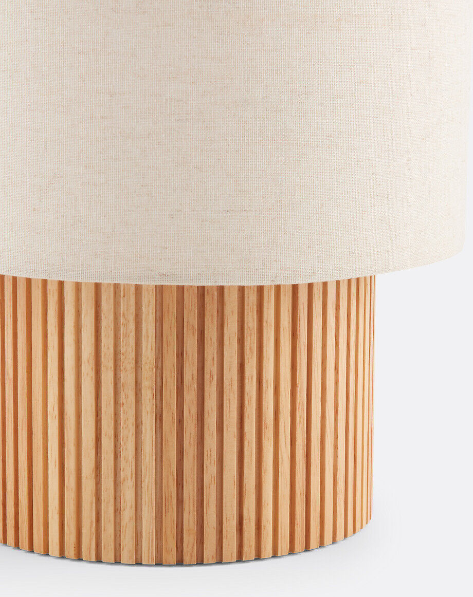 LA REDOUTE INTERIEURS Lampadaire frêne et lin, BRUISSE