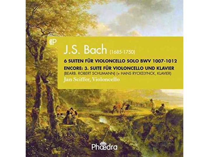 Jan Sciffer - Bach 6 Suiten Fur Violoncello Solo