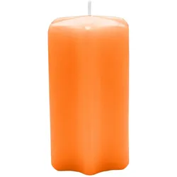 Sternkerzen Mandarin Orange 100 x Ø 60 mm, 8 Stück