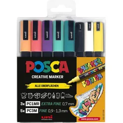 uni-ball UNI POSCA Sneaker Acrylstift 0.9 - 1.3 mm Mehrfarbig