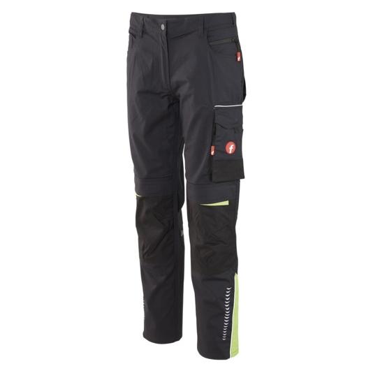 Magni D-Bundhose Performance schwarz/lime Gr. 40 FORTIS (40) (4063726023179)