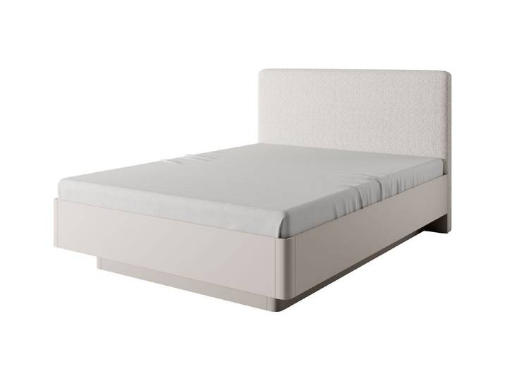Feldmann-Wohnen Polsterbett Lante (Lattenrahmen wählbar, Bettkasten, Kopfpolster, 1-tlg., moderne Optik, Stauraum, Polyesterpolster, Lattenrahmen wählbar), 160x200cm Liegefläche, Farbe und Ausführung wählbar