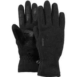 BARTS Kinder Handschuhe Fleece, Größe 4 in Schwarz Schwarz