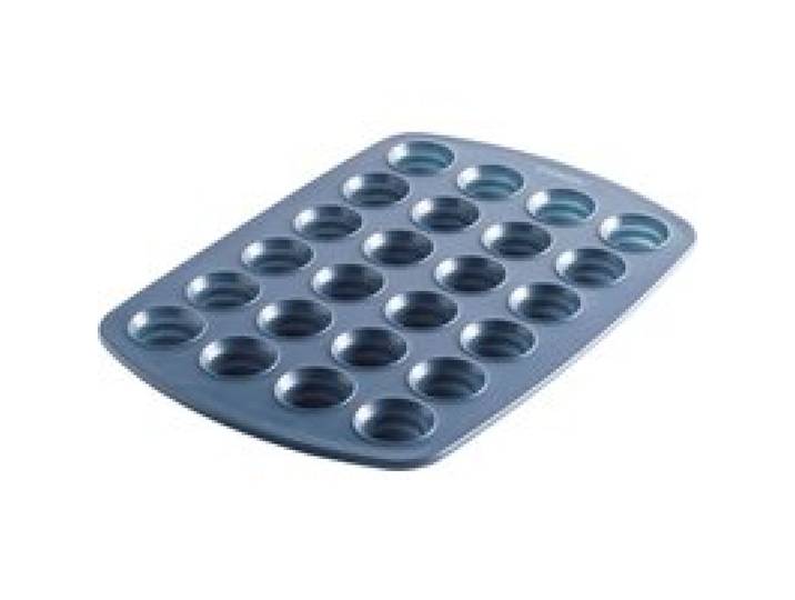 COOX Moule à muffins en silicone 24 pièces, env. Ø 3,5 cm. (gris bleu)