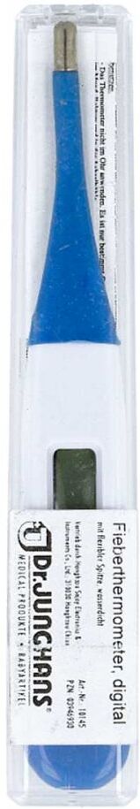 Fieberthermometer digital mit flex.Spitz wasserdicht 1stk