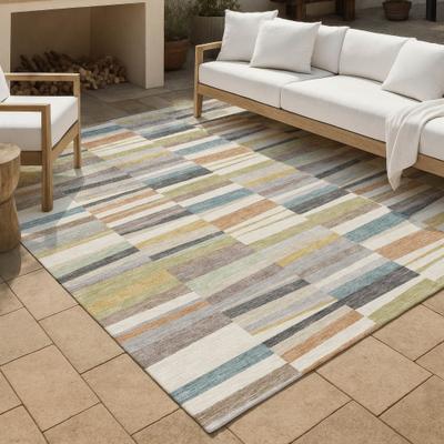 Addison Rugs Machine Washable Indoor/ Outdoor Modern Antonito Chantille Rug