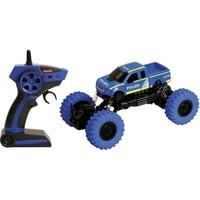 Racer R/C Polizei Off Roader, RC blau/schwarz