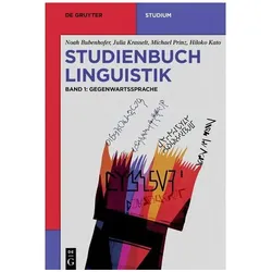 Studienbuch Linguistik, Fachbücher von Noah Bubenhofer, Michael Prinz, Julia Krasselt, Hiloko Kato
