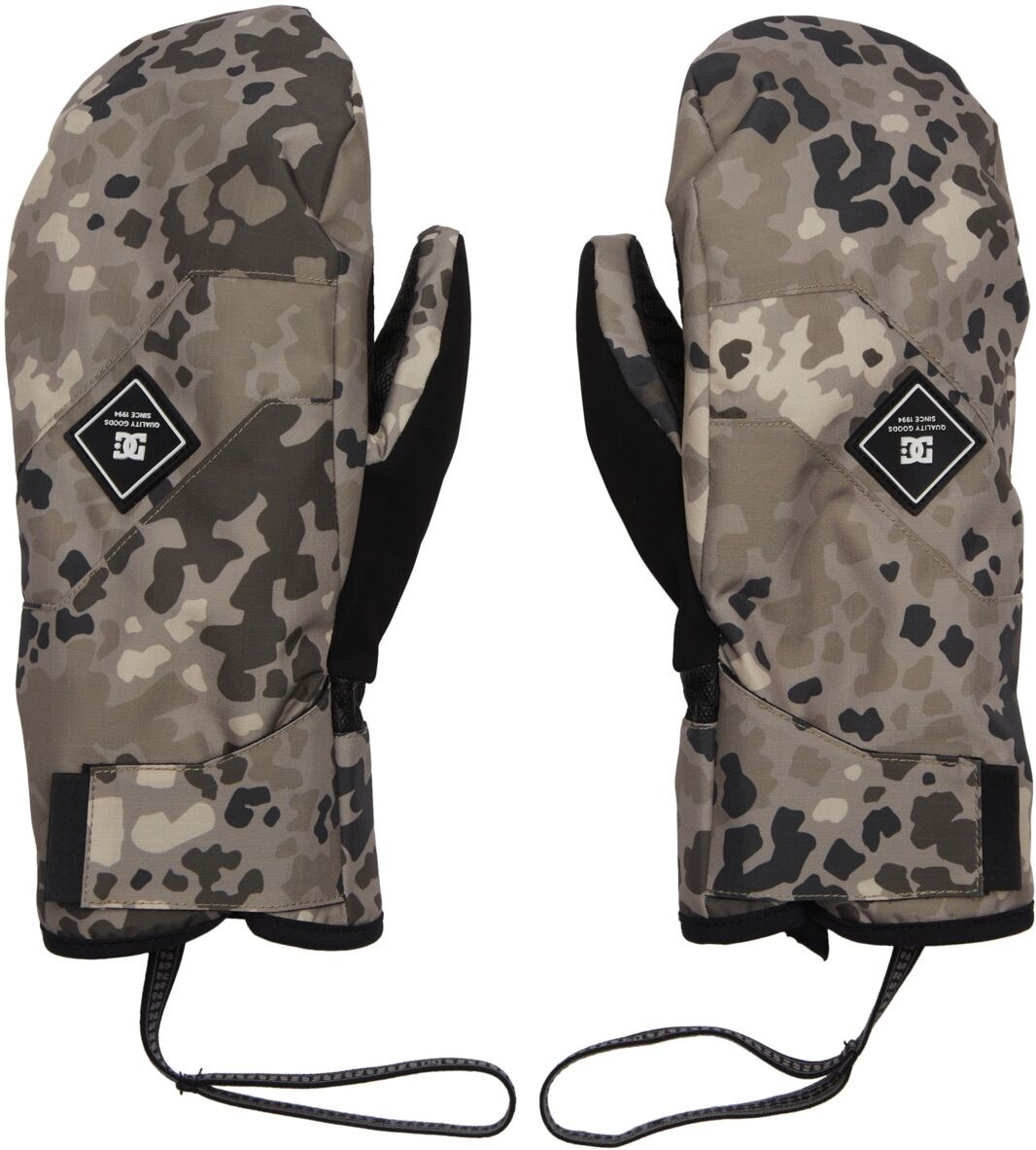 Fäustlinge DC SHOES "Franchise", Herren, Gr. M, grün (fractal), Obermaterial: 100% Polyurethan., Handschuhe Fäustlinge