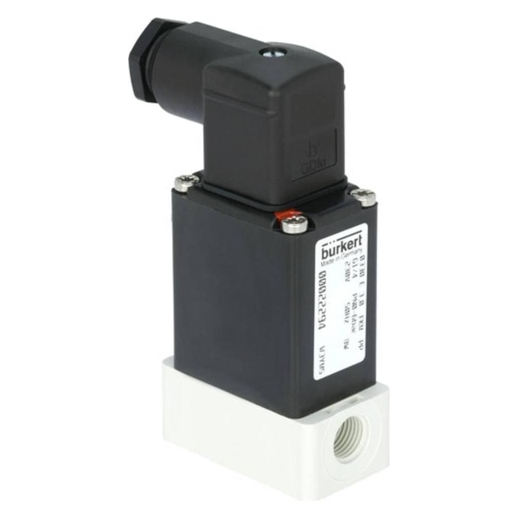Bürkert 2/2-Wege-Magnetventil für aggressive Medien, G 1/4" (62695)