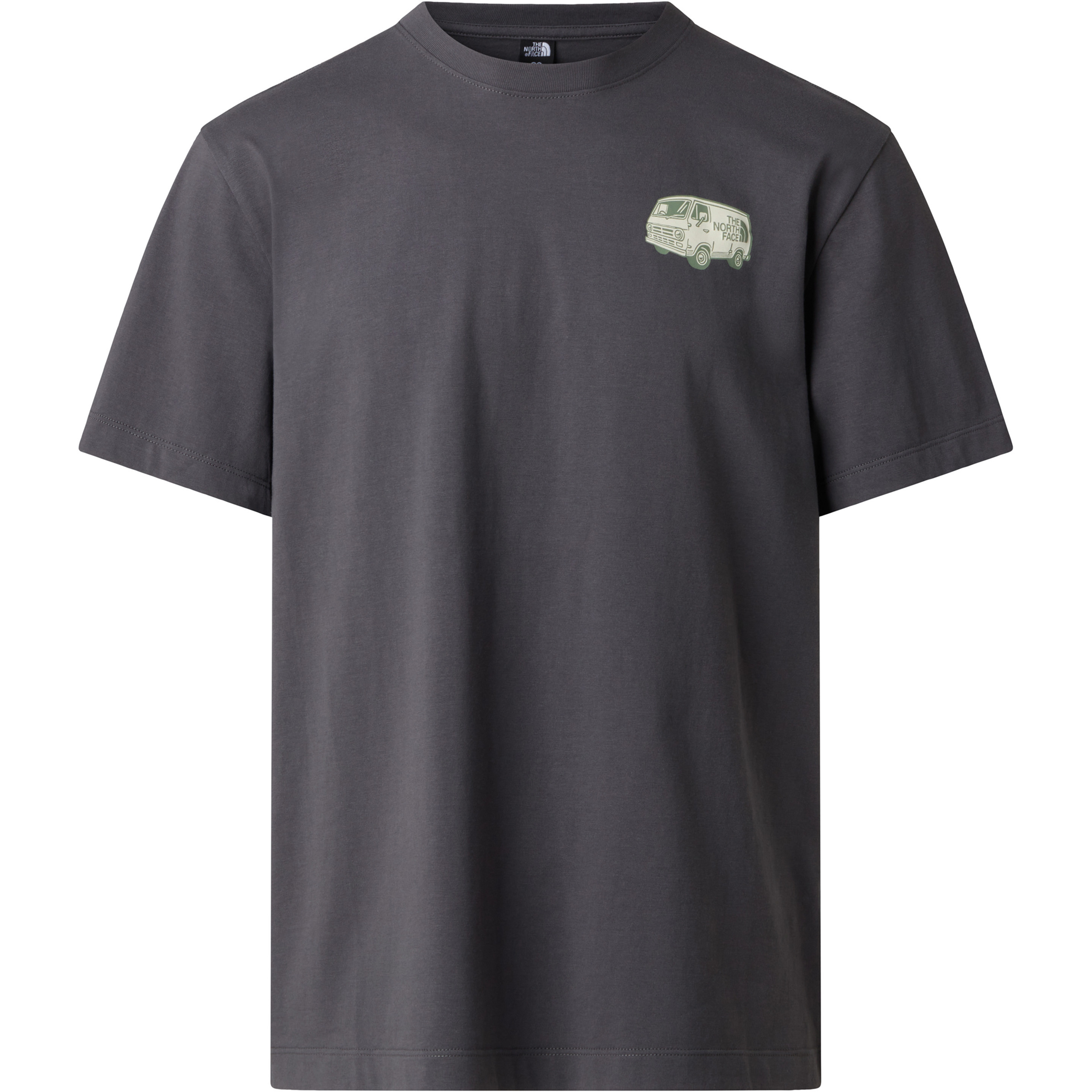 The North Face Van Life Relaxed Herren T-Shirts grau Größe S Lifestyle Hautfreundlich