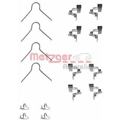 METZGER AUTOTEILE Zubehörsatz, Scheibenbremsbelag 109-1030 für TOYOTA