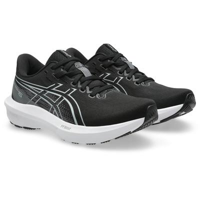 Laufschuh ASICS "GT-1000 15", Damen, Gr. 43,5, schwarz, schwarz, Synthetik, Schuhe Laufschuh, für mehr Stabilität