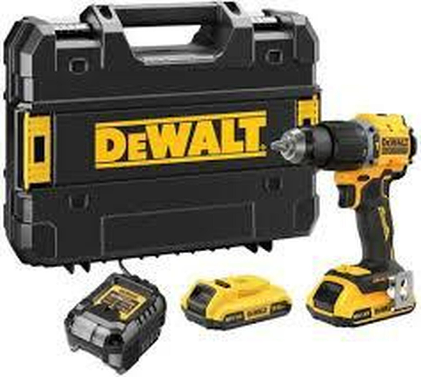 DeWalt Accuboormachine met slagfunctie, 18 V, 2 Ah