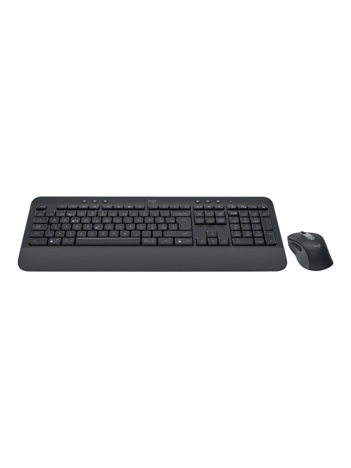 Logitech Signature MK650 Combo for Business - Tastatur & Maus Set - Französisch - Schwarz