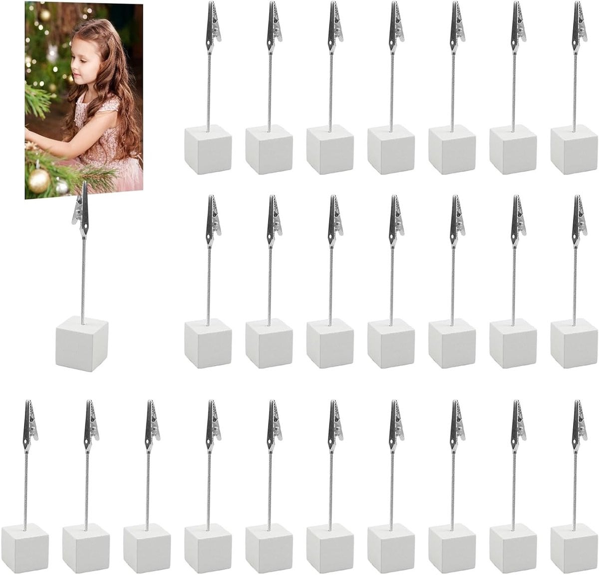 Memo Clip Houder met Krokodillenclips voor Foto's en Notities