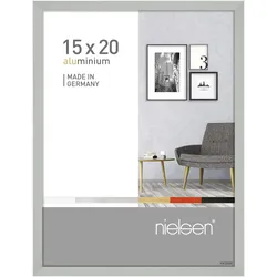 Nielsen Aluminium-Bilderrahmen Pixel  Silber Matt / 15 x 20
