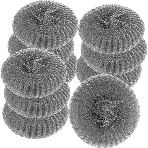 Franz-Mensch Topfkratzer Hygoclean Topfreiniger 40g, aus Metall, Ø 10,5 cm, 10 Stück