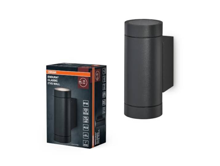 Osram ENDURA CLASSIC ITYS W Außenleuchte, dunkelgrau
