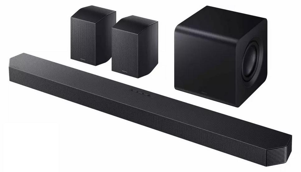 Samsung HW-Q930H/ZF, 9.1.4 Kanäle, Dolby Atmos, Dolby Digital Plus, Dolby TrueHD, Dolby Atmos Music, Dolby Digital 5.1, Kabellos, Schwarz, Titan Black, High Dynamic Range 10+ Gaming (HDR10 Plus Gaming)