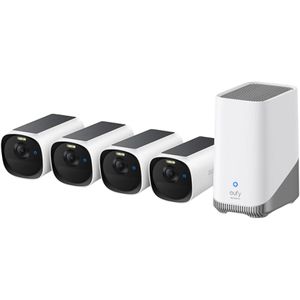 Eufy Eufy Überwachungskamera  Cam E40 Starterset 4+1, Set, außen, 3,7 MP, 2K, Akku, Solar, WLAN