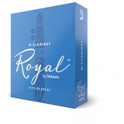 D’Addario Woodwinds Royal - Bb Klarinette 1,5 - 10er Pack - Blätter