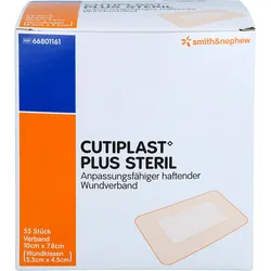 Cutiplast 10x7.8 Plus Steril 55 ST